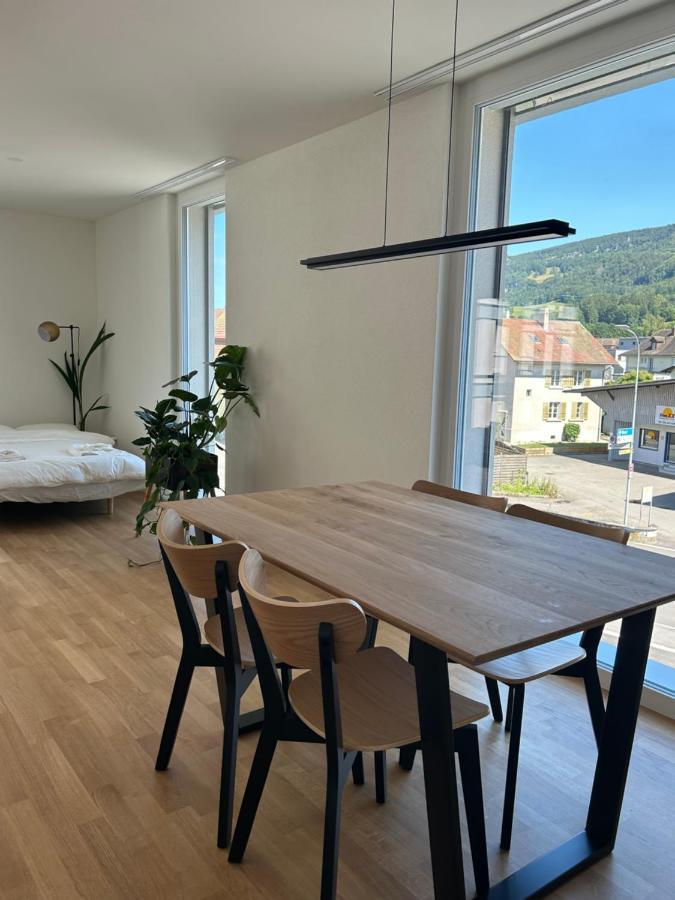 The R Apartment Passwang, Klima, Neu, Balkon, Parking Balsthal Exterior photo